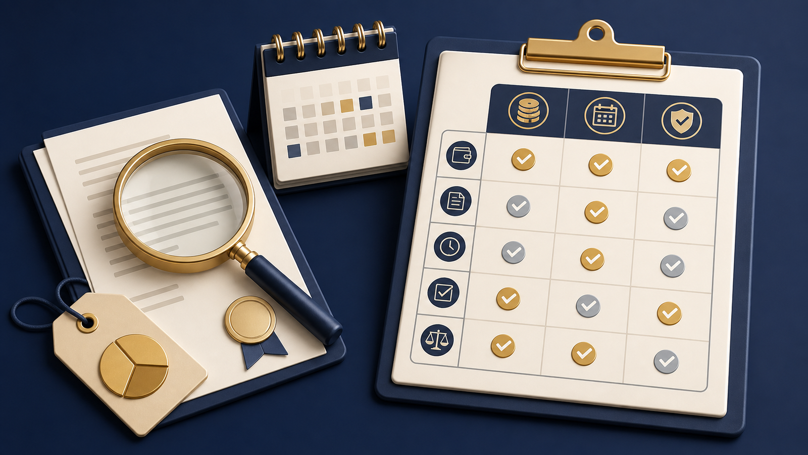 KeenPurse editorial illustration: Questions to check before acting