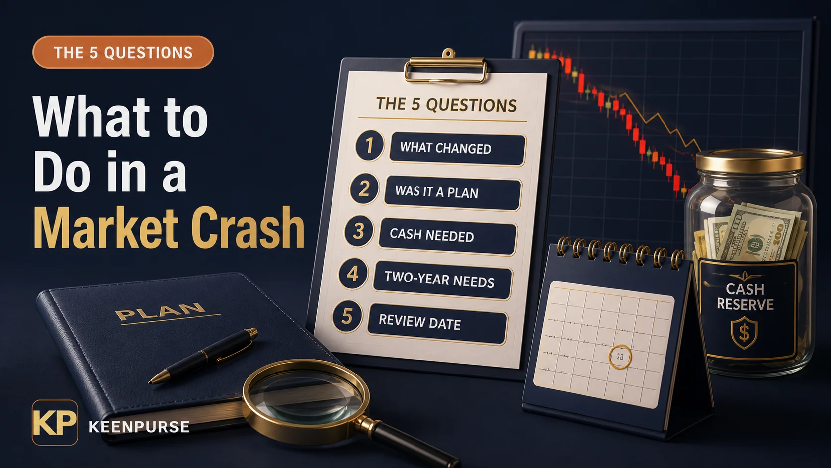 What to do in a market crash: the five questions