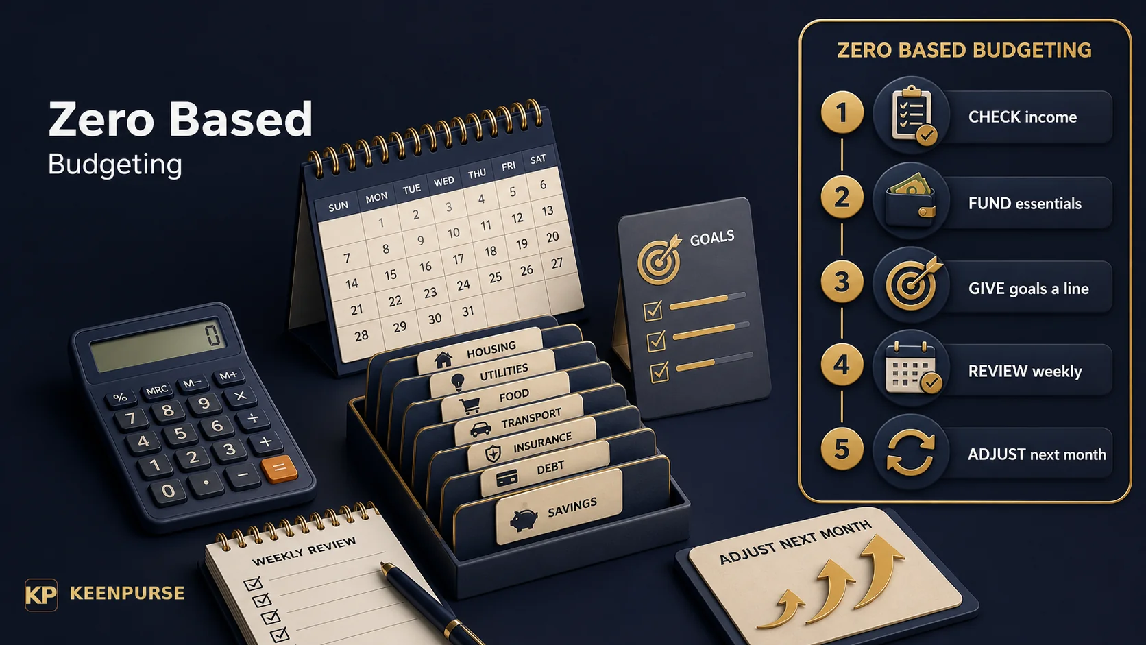 zero based budgeting : review checklist