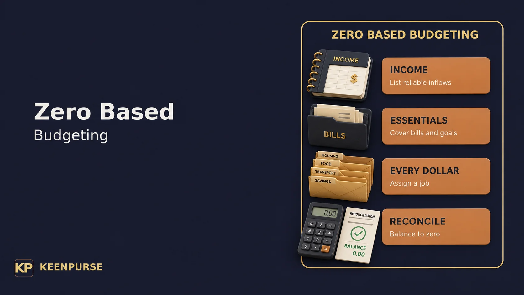 zero based budgeting : how it works